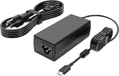Cargador Chromebook - Cargador USB-C de 45 W para laptop compatible con HP