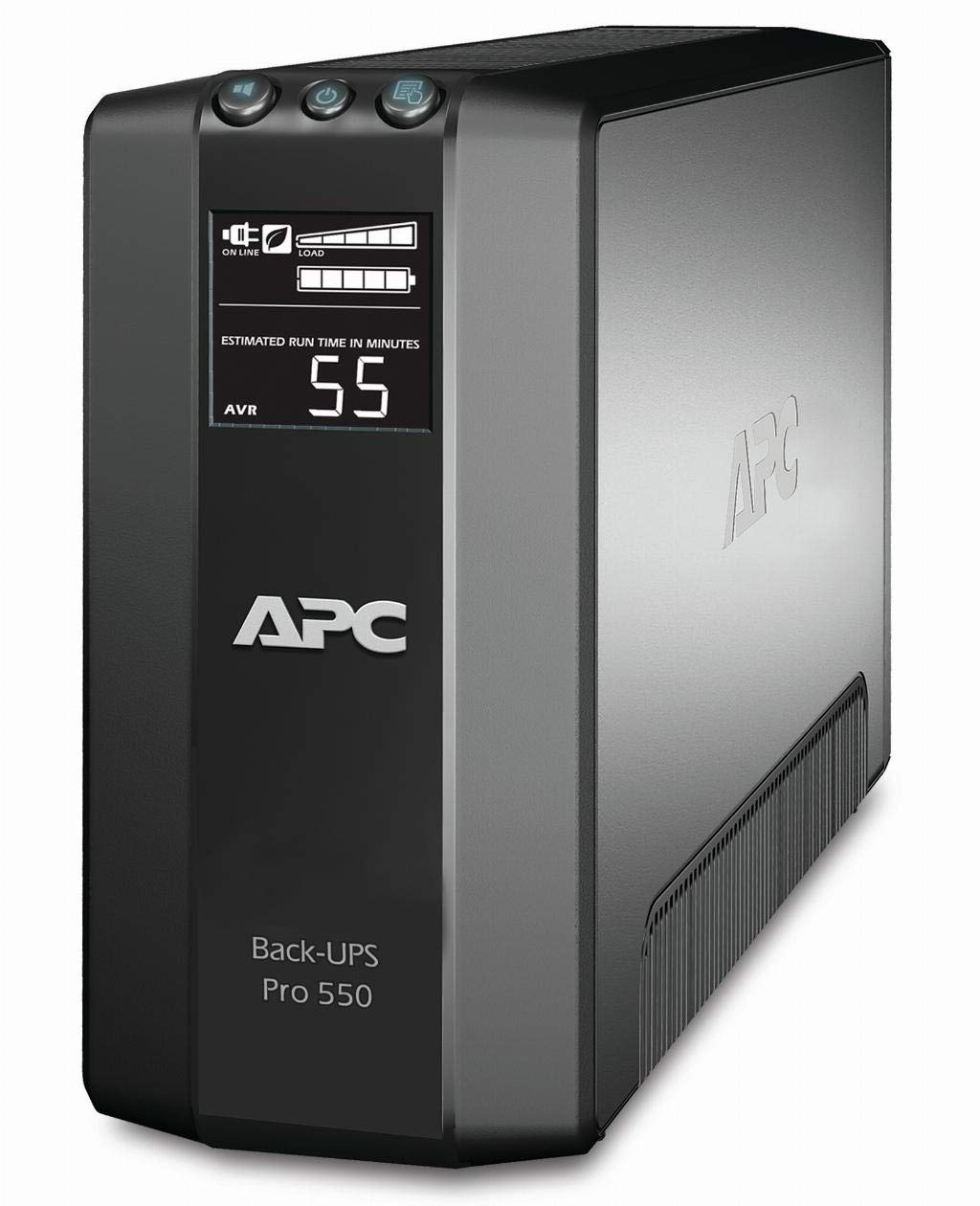 APC Back-UPS PRO 550VA - BR550GI - Sistema de alimentación ininterrumpida SAI - 6 salidas tipo IEC, AVR, USB, Software de apagado