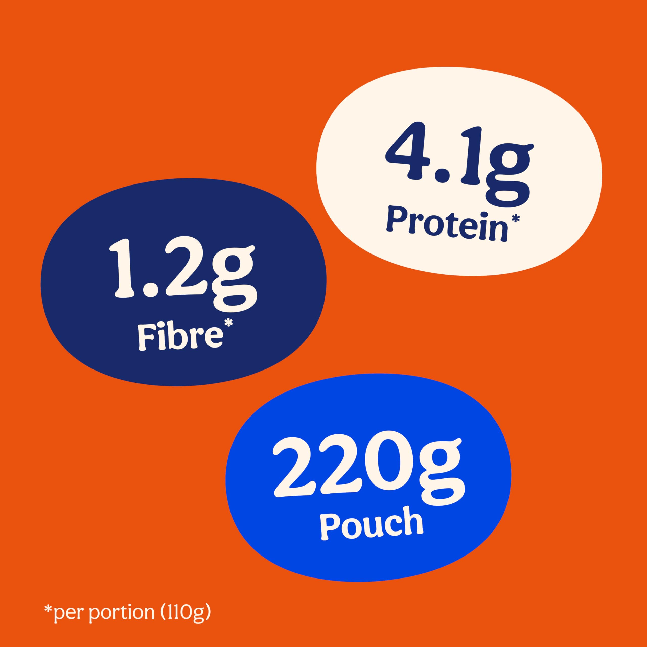 BEN'S ORIGINAL Egg Fried Microwave Rice, Bulk Multipack 6 x 220g pouches