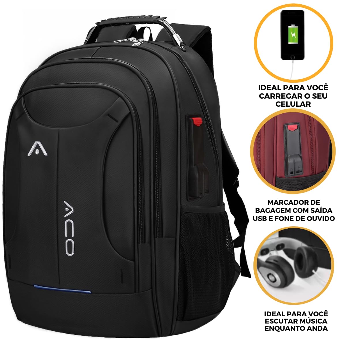 Mochila Bolsa Masculina Feminina Notebook Anti Furto Reforçada Semi Impermeável Escolar Faculdade Trabalho Viagem Resiste com Cadeado (Preto) em promoção! Veja a oferta e mais achadinhos de Mochilas & Pastas Masculinas 5 Hoje é o melhor dia para comprar Mochila Bolsa Masculina Feminina Notebook Anti Furto Reforçada Semi Impermeável Escolar Faculdade Trabalho Viagem Resiste com Cadeado (Preto) com aquele preço maroto! Promoção! Aproveite a oferta! 5
