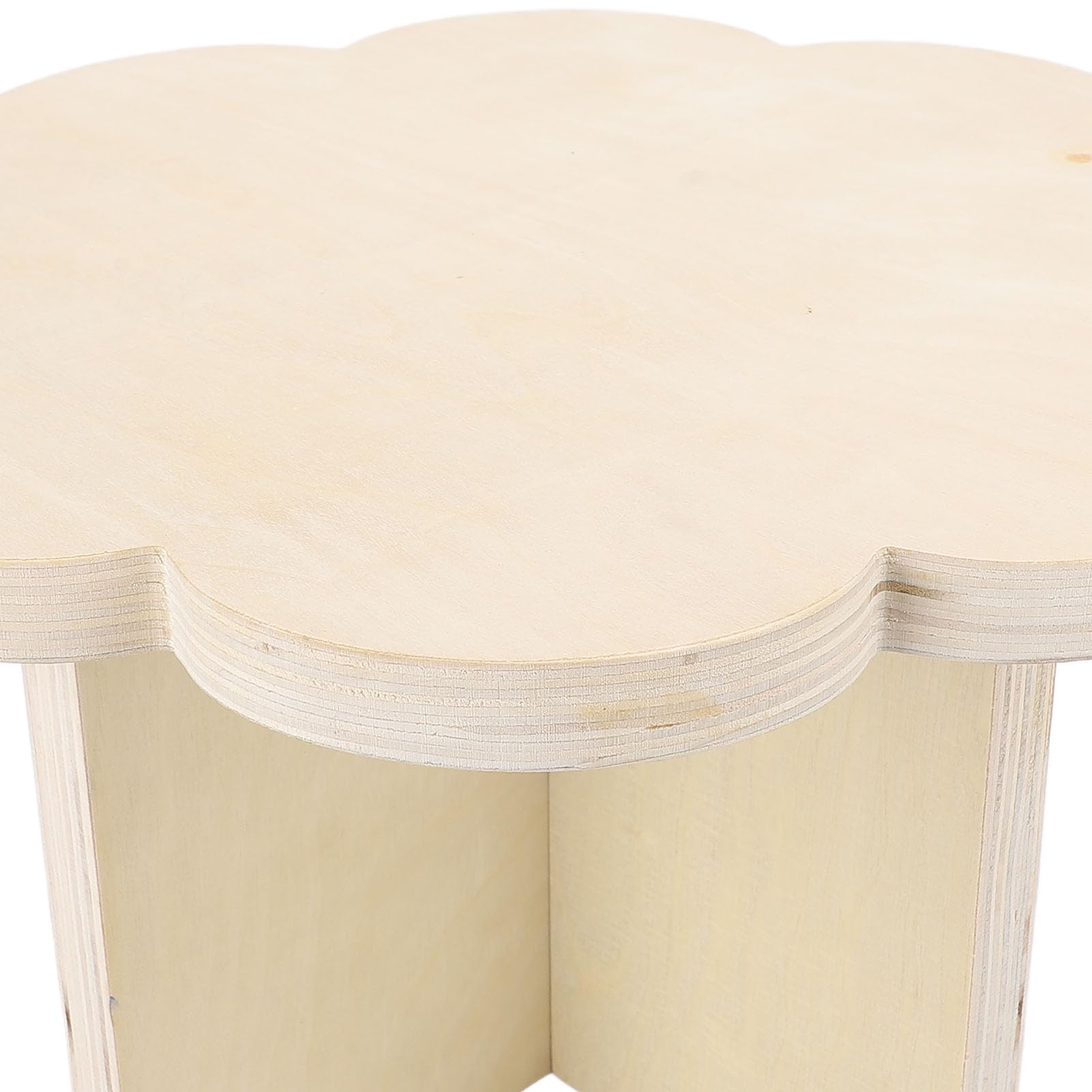 Rengue Tavolo Pieghevole a Forma di Fiore in Legno Massello Tavolo da Picnic da Campeggio Compatto e Robusto Dal Design Carino con Facile Installazione per attività All'aperto