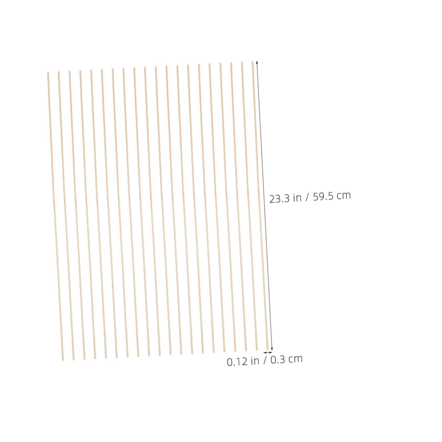 Hohopeti DIY Kite Building Kit 20 Boys and Girls Bamboo Sticks for Kite Construction Educational Craft Projects