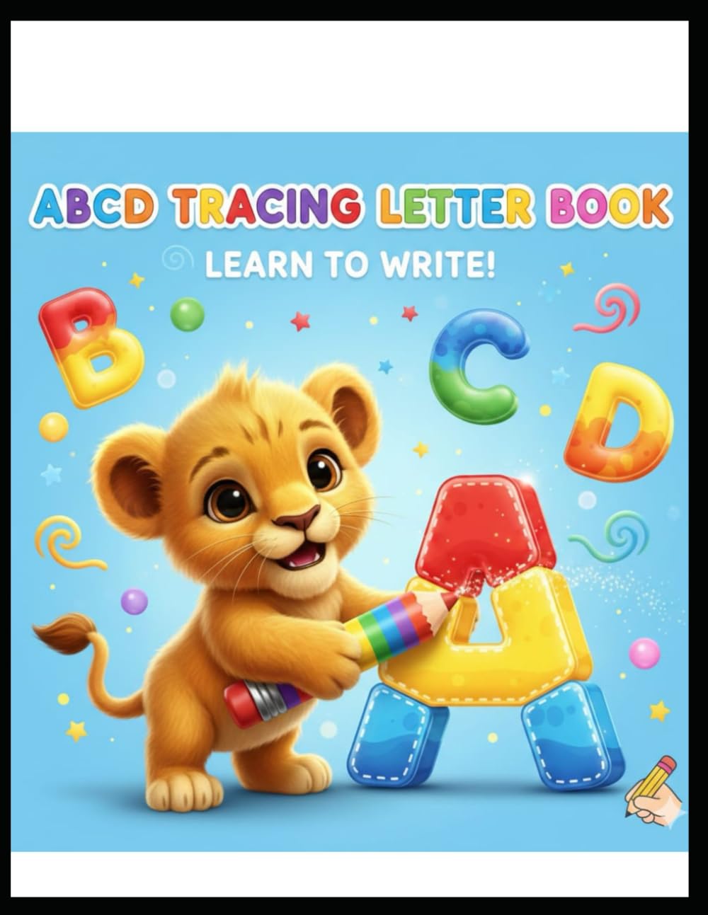 ABCD TRACING BOOK: Learn to write