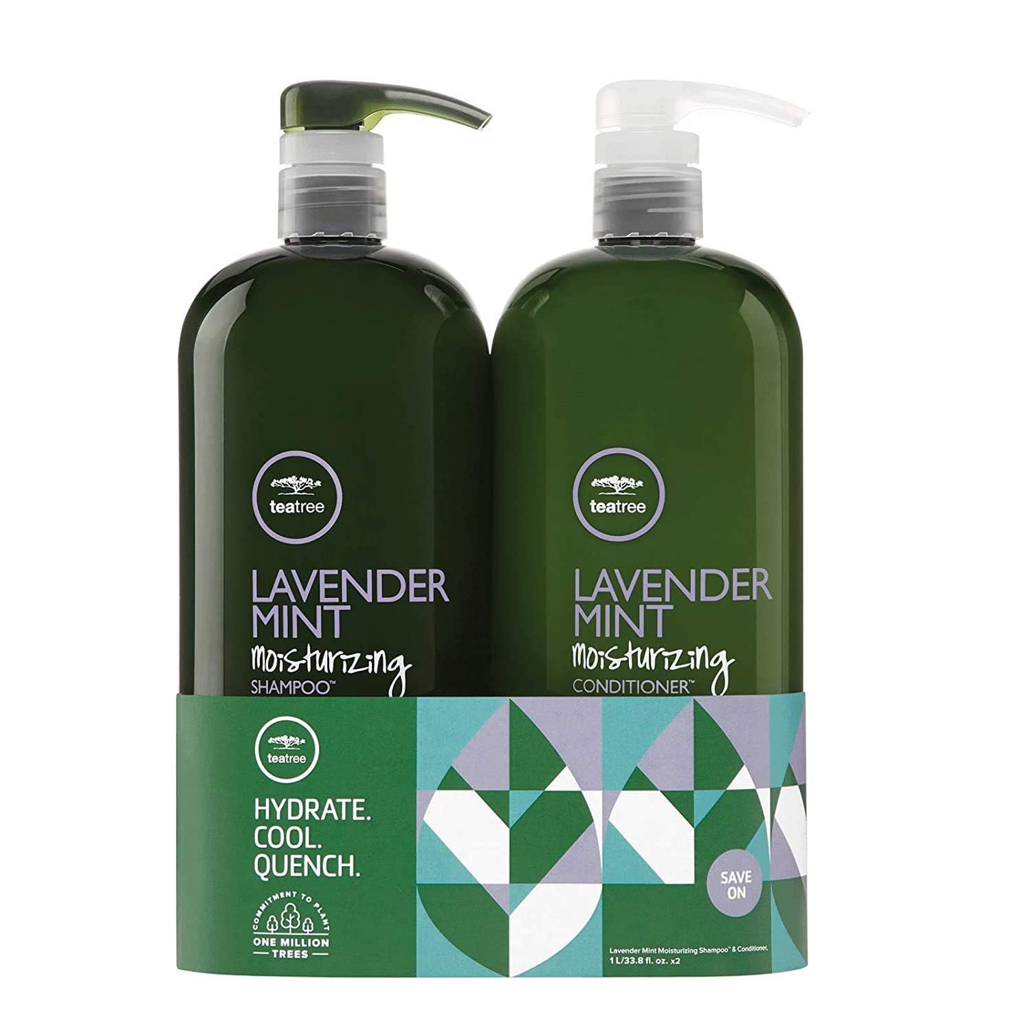 Lavender Mint Shampoo and Conditioner Duo Set