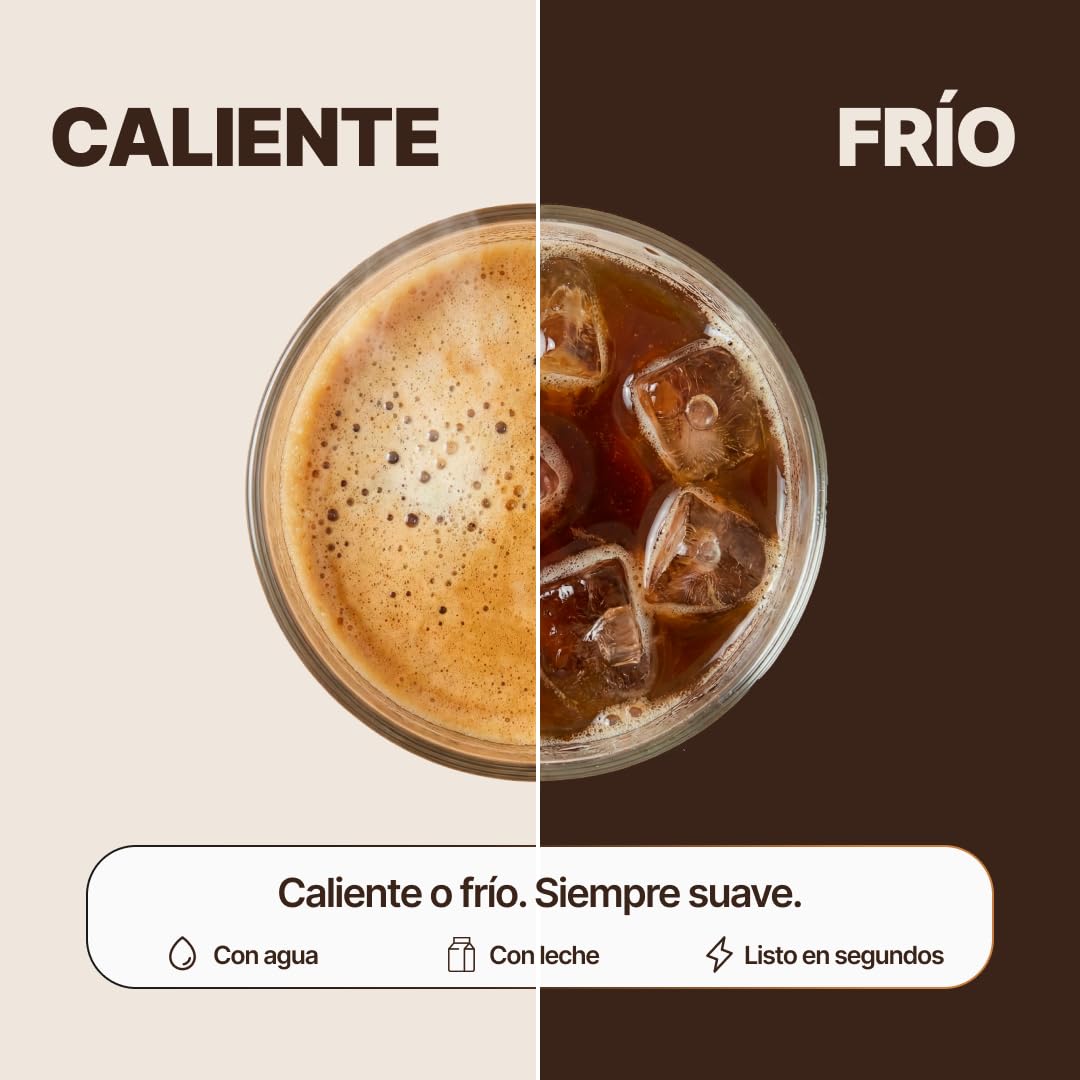 MYKOFI Café con Hongos Funcionales - Café Soluble con Melena de León, Cordyceps, Chaga, Reishi, Maitake, Maca y Ashwagandha - Energía Natural y Enfoque