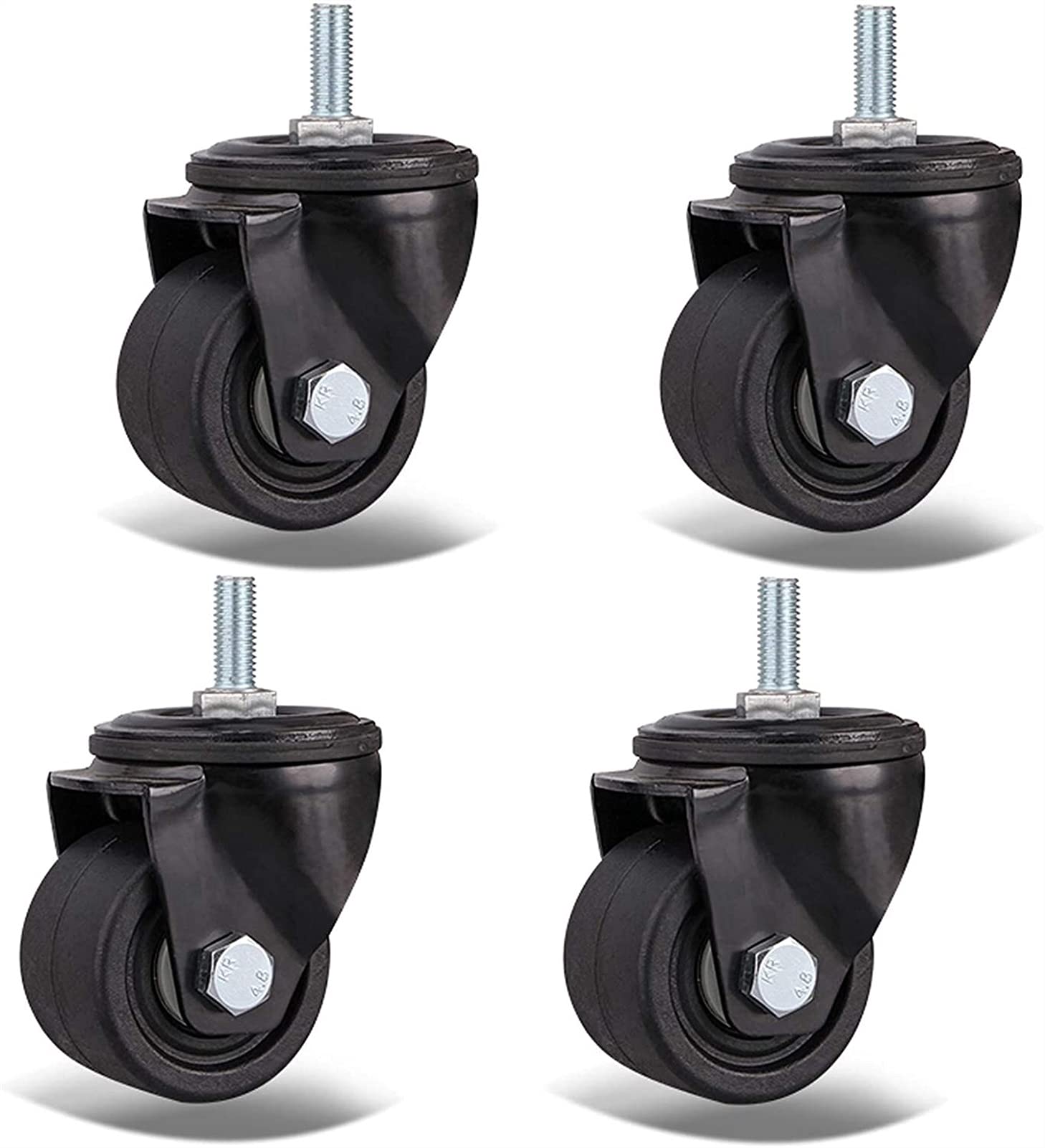 Roulettes pivotantes robustes pour établi d'atelier et chariot de garage
