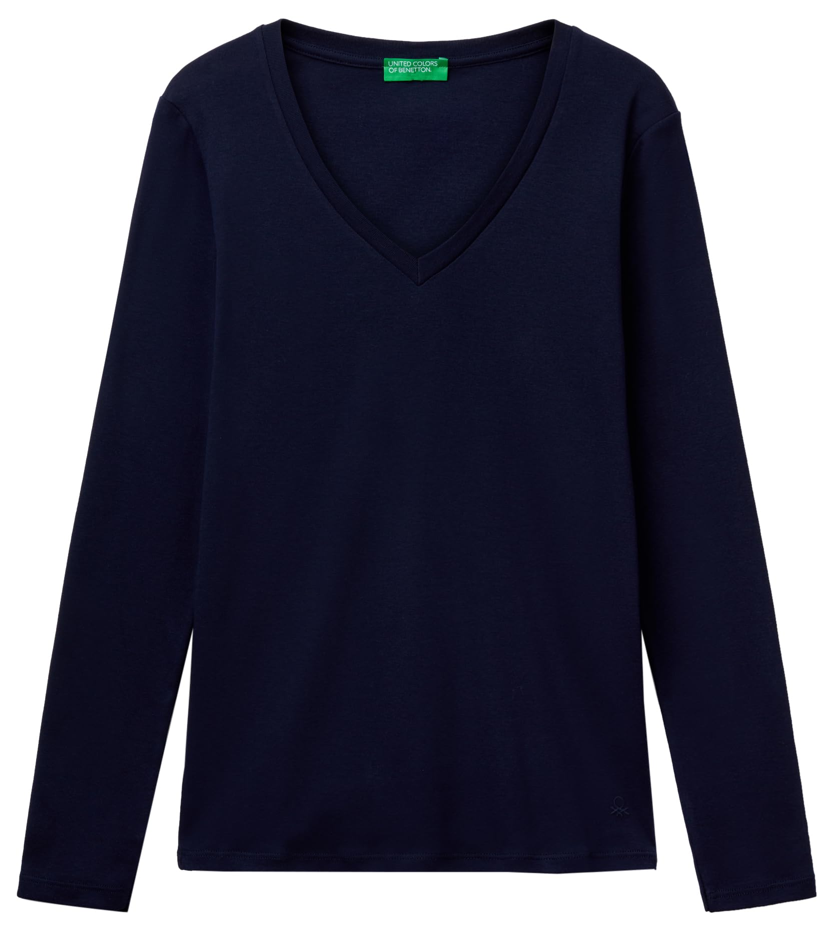 United Colors of Benetton Women's T-Shirt, Blue, XXS