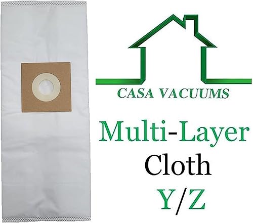 Miniatura 2 de 12 bolsas HEPA de repuesto tipo Y y Z para aspiradora vertical Hoover. Se adapta a Hoover Windtunnel, Tempo, Power Drive, Dimension, Dirt Finder,