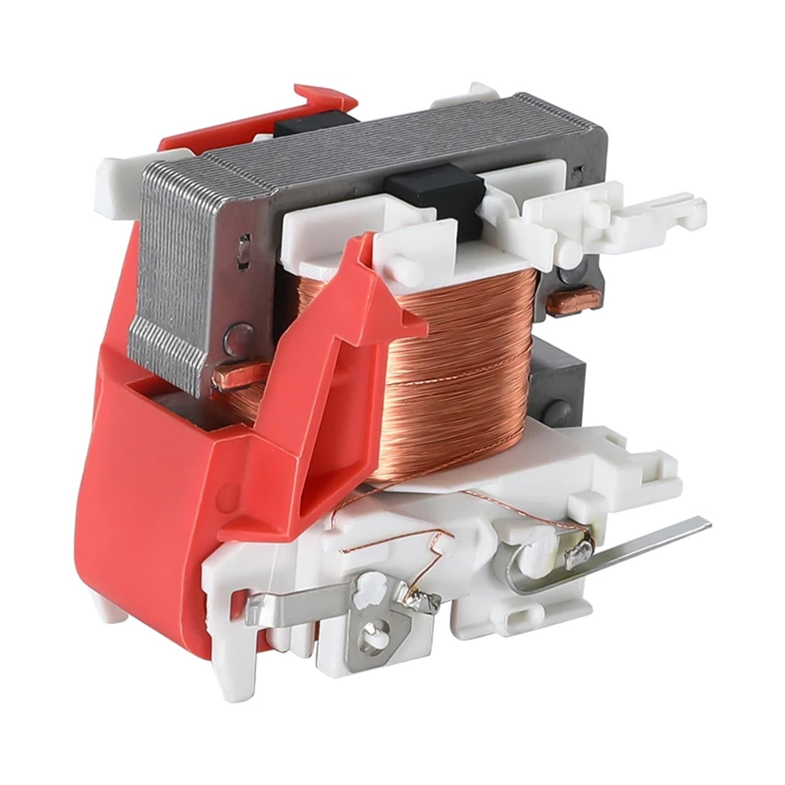 Contactor CA monofásico pequeño for Uso doméstico HCH8-20A, 25A, 32A, 40A, 63A, 100A, 2P, 4P, 230V, contactor Modular, silenciador de riel automático, 1 Unidad(4NC-24V)