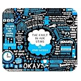 Generic Personalized The Fault in Our Stars Graffiti Style Text for Rectangle Mouse Pad