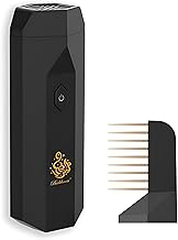 Therapeutic Oud Burner - Elegant Comb Vaporizer with USB Charging, Perfect for Quiet Moments at Home, Office or on the Go