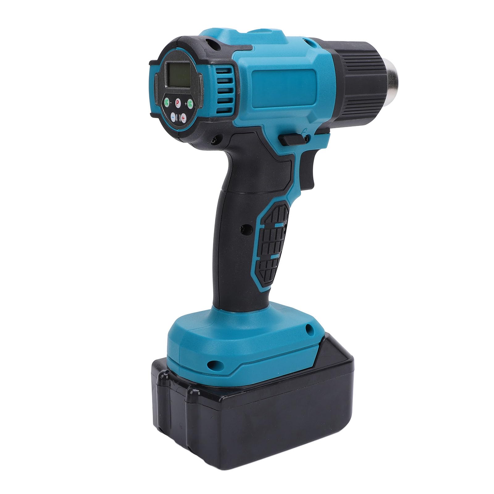 Pistola de calor inalámbrica con pantalla Digital LCD, equipo portátil de pistola de aire caliente para profesionales