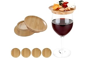 Wine Glass Charcuterie Toppers, Indulge in Sophisticated Snacking