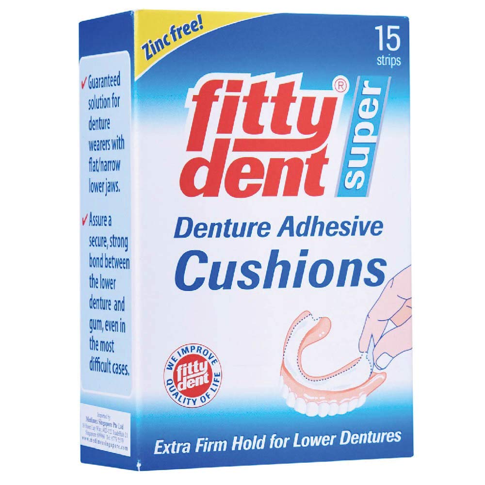 TML Fittydent Super Denture Cushion 15's