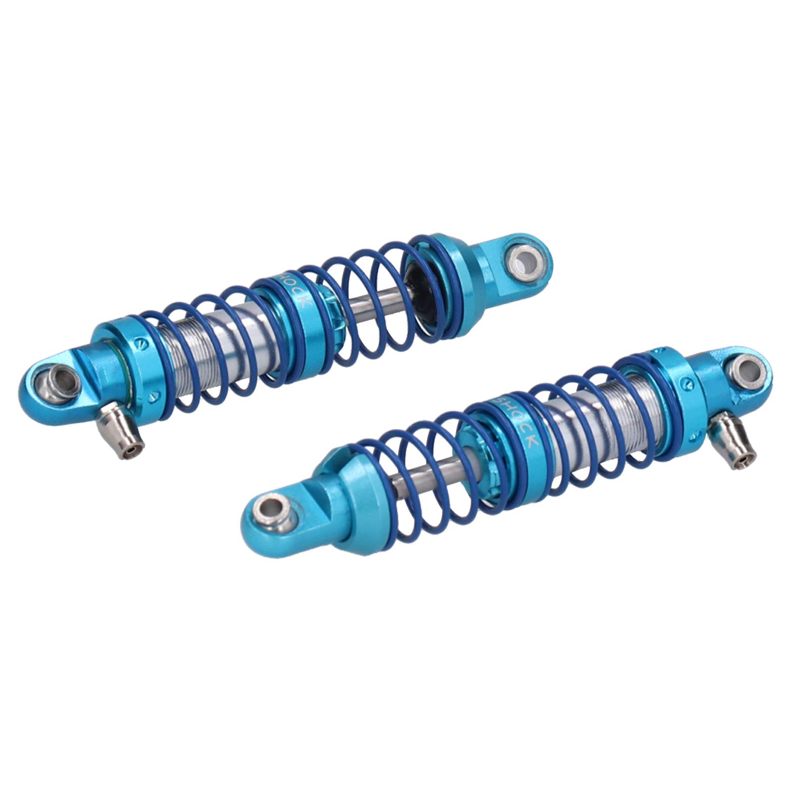 Para amortyzatorów sprężyna tłumik podciśnienia metalowe akcesoria samochodowe RC do samochodu Axial SCX10 RR10 1/10 RC (70mm)