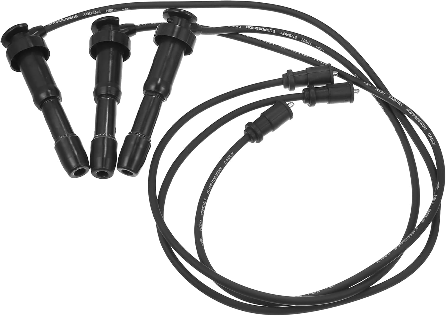 uxcell 3pcs Car Spark Plug Ignition Wires for Kia Sorento 2003-2006 88862579 9366r