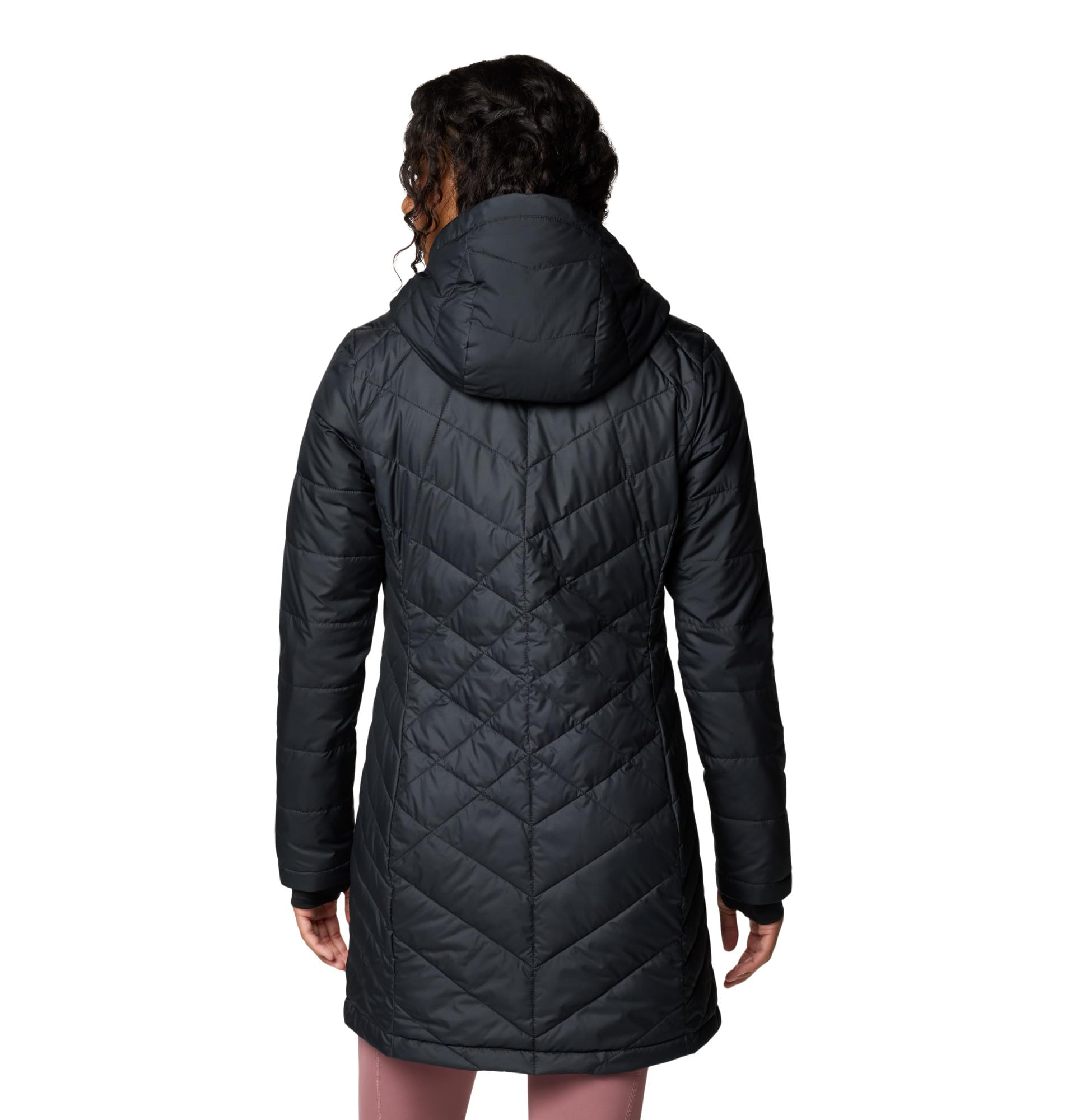 Columbia Damska kurtka pierwszej generacji Heavenly Long Hooded Jacket Heavenly Long Hooded Jacket (1 opakowanie)