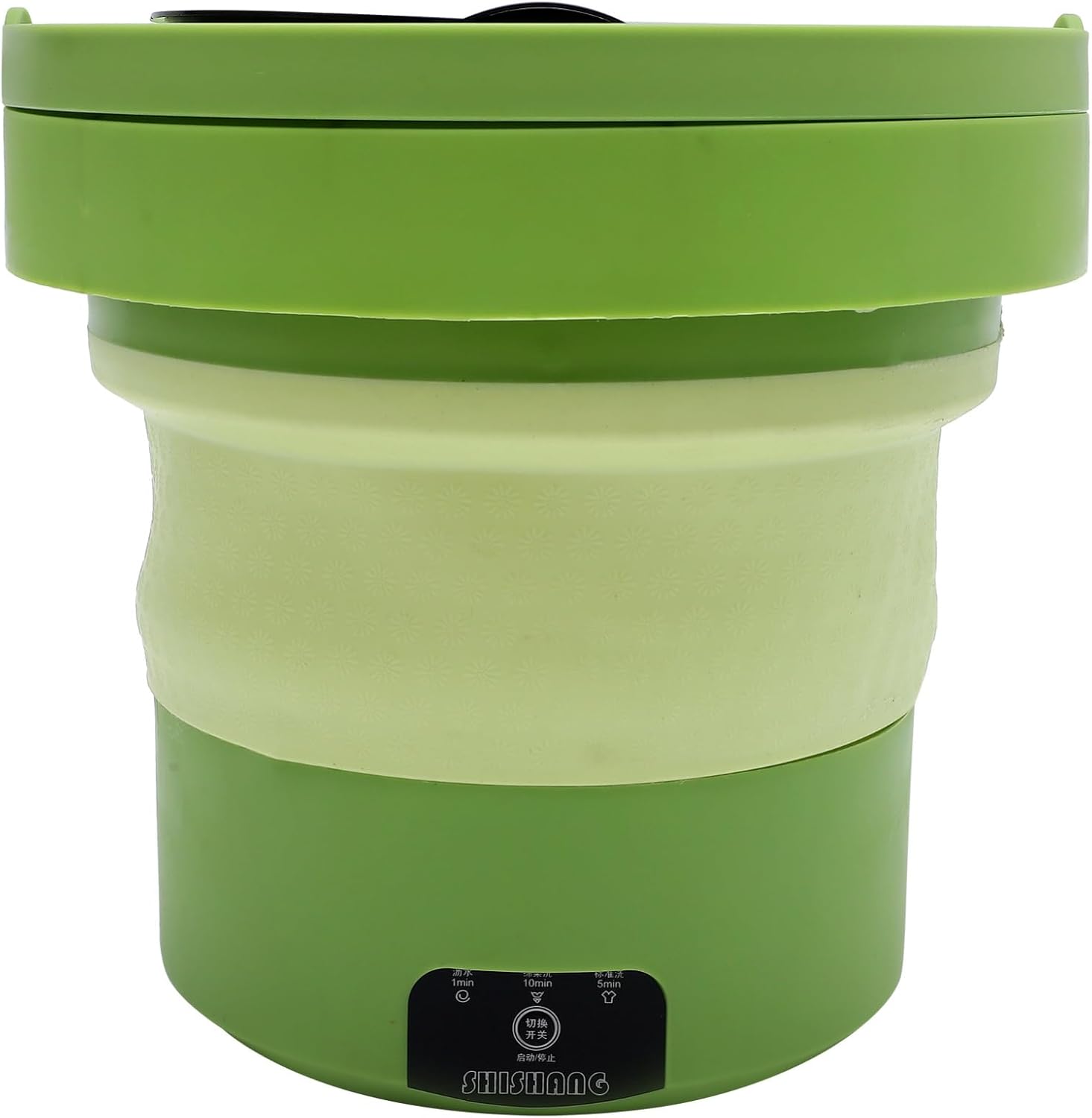 Gadpiparty Portable Washer Folding Washing Machine for Travel Camping Dorm Use Efficient Washer for Shirts Dresses Delicate Clothing Space Saving Design US Plug