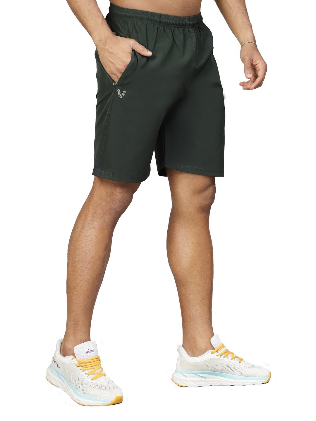 UZARUS Men's Outdoor Quick Dry Lightweight Sports Shorts Zipper Pockets-picture-18