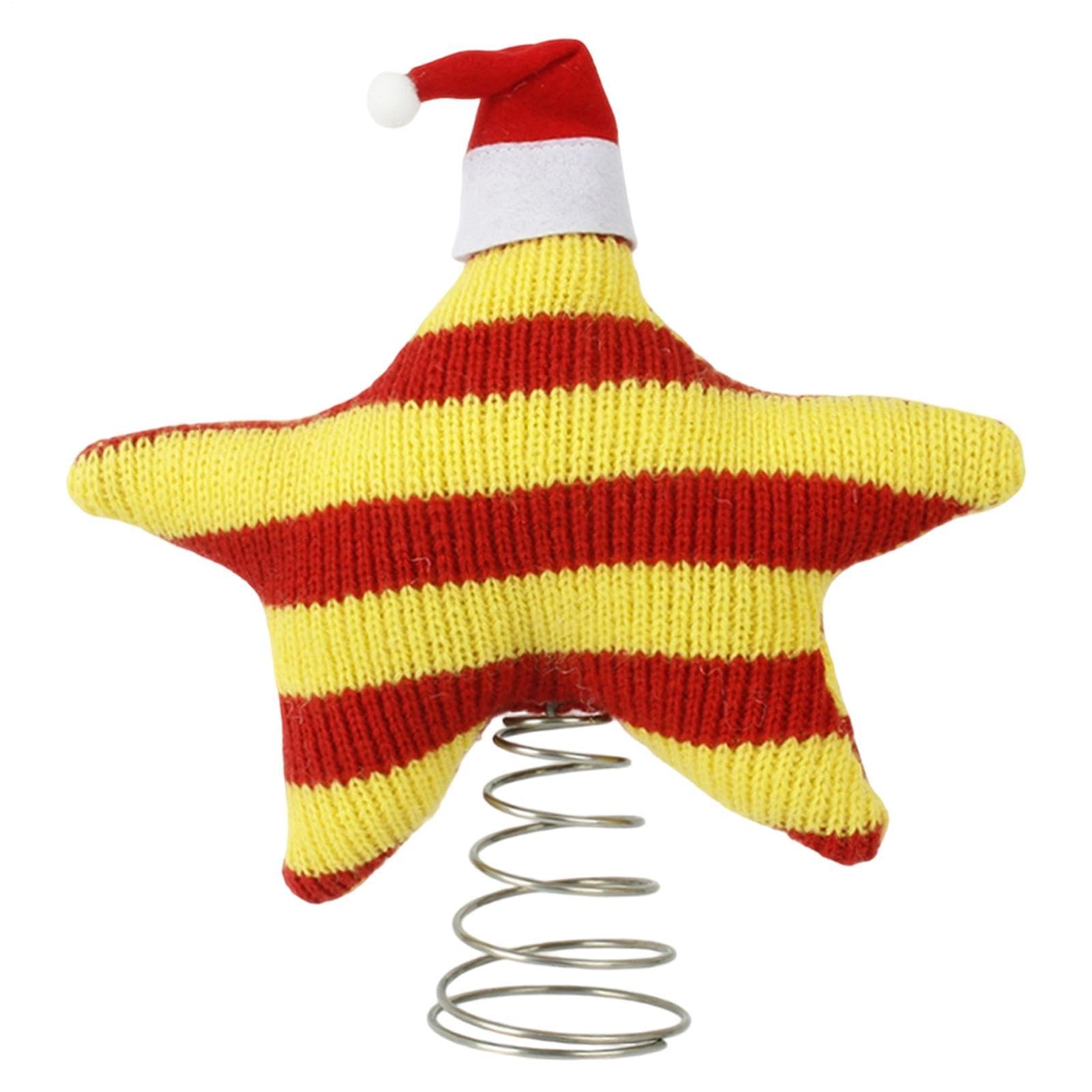Punta de árbol de Navidad con estrella vintage para iluminar la ilusión de los niños