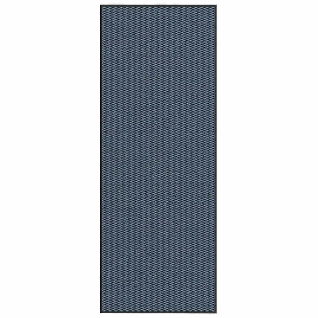 Mangloder - Zerbino blu, 115 x 300 cm, in polipropilene e PVC, antiscivolo, per ingresso, corridoio, porta di casa, interni e terrazze coperte