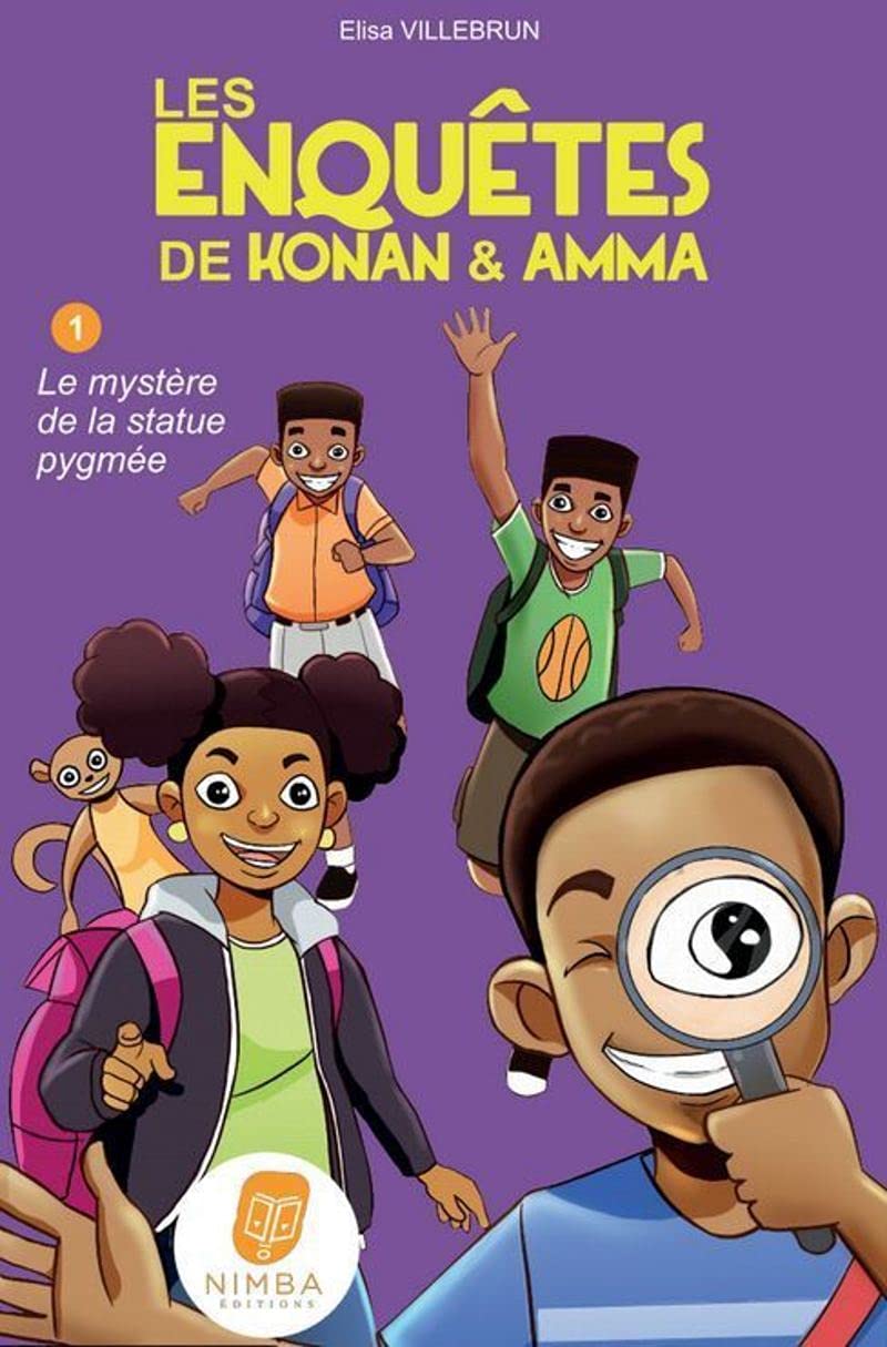 Les enquêtes de Konan & Amma - Tome 01 Le mystère de la statue pygmée (01)