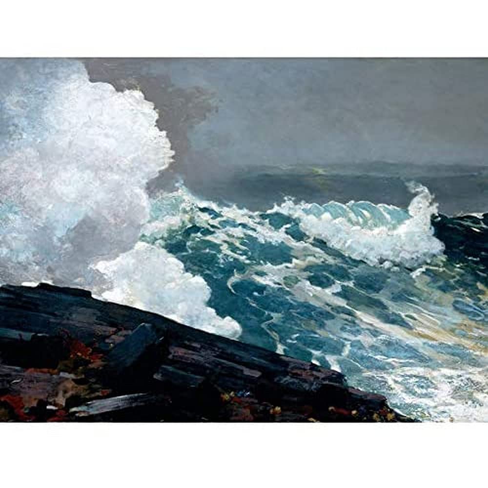 Winslow Homer Northeaster Seascape Painting Unframed Wall Art Print Poster Home Decor Premium