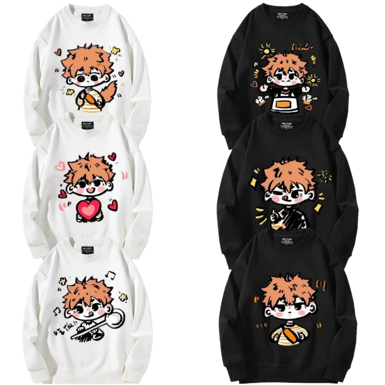 Amazon.co.jp: SHIGEY(ヒギー) ハイキュー パーカー 日向翔陽 影山飛雄