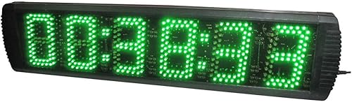 AZOOU 5 pulgadas de alto carácter de un solo lado LED deporte temporizador temporizador cuenta regresivahasta temporizador con control remoto IR