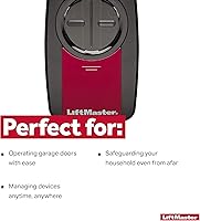 Vista 6 de LiftMaster 380UT - Abridor universal de puerta de garaje con control remoto de 2 botones, compatibilidad universal solo con las marcas LiftMaster