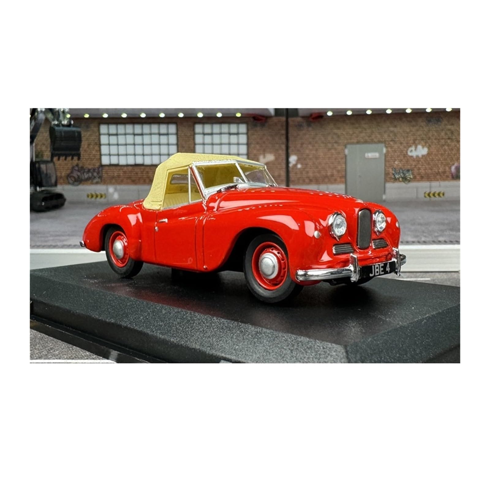 Metallo Scala Replica 1 43 Per Bradford Jowett Roadster 1950 Modello Di Auto In Lega Da Collezione Vintage Retro Rosso Hobby Veicoli Giochi Set