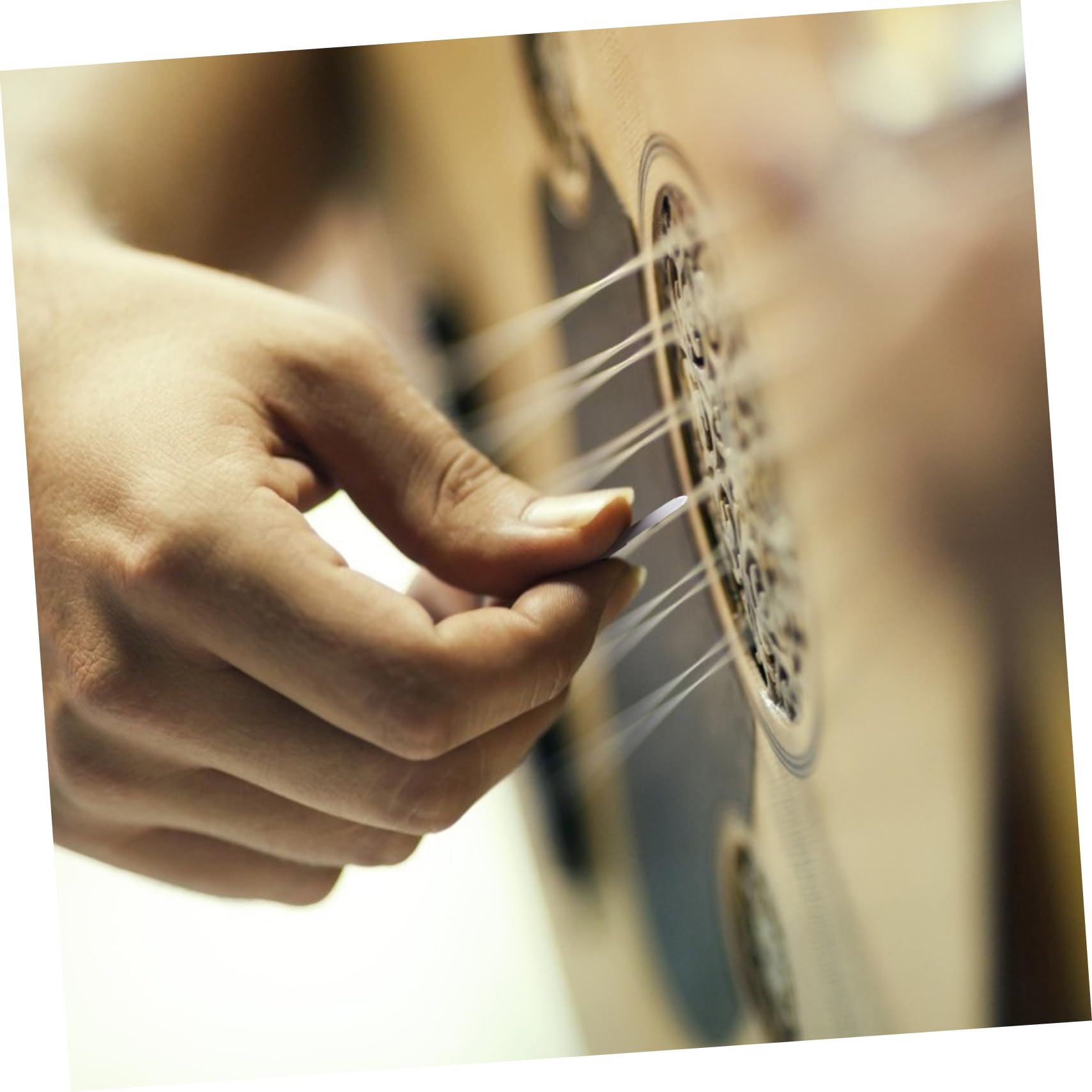 VICASKY 48stücke Rutschfeste Nylon-gitarren-picks Für Liuqin Und Ukulele Professionelle Plectrums Mit Klarem Sound Und Komfortablem Griff