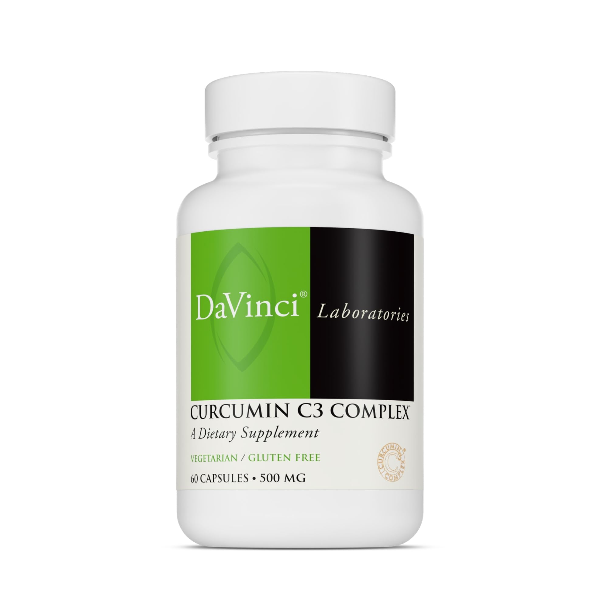 DaVinci Labs Curcumin C3 Complex, 60 Vegetarian Capsules