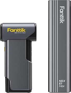 Fanttik B10 Pro Max Electric Air Duster & E1 Max 3.7V Electric Screwdriver-Grey