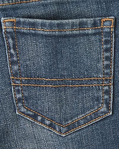 Image of The Children's Place Boys Pull On Slim Cargo Pants, New Navy, 6 Husky