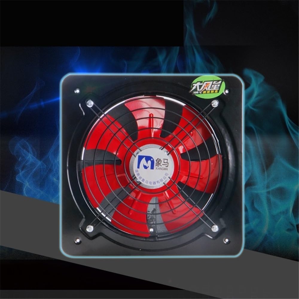 Ventilador Extractor de aire de alta potencia for cocina y hogar, 35 x 35 x 16 cm, 2800 rpm Cuarto de baño
