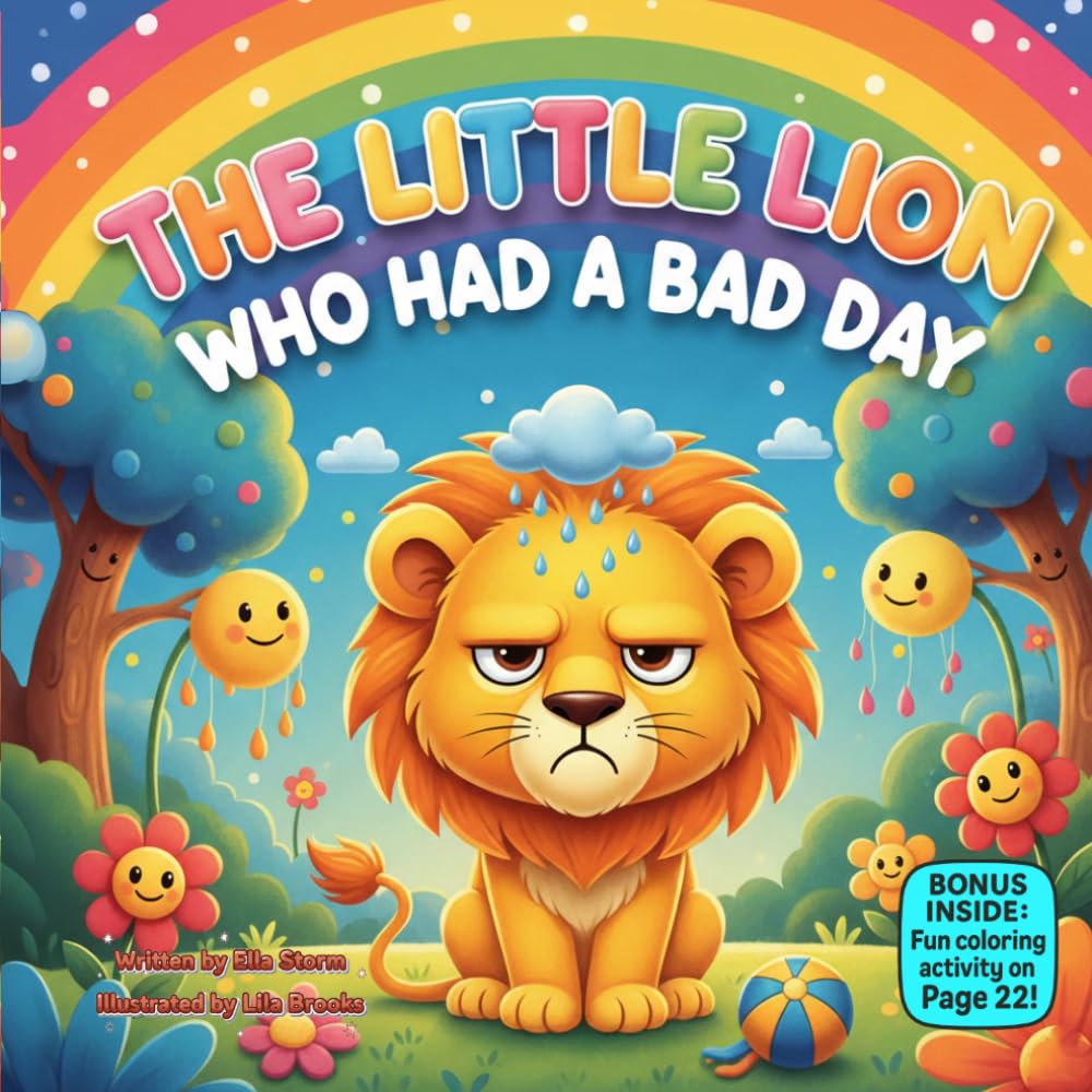 The Little Lion Who Had a Bad Day: A Funny Rhyming Story About Big Feelings, Kindness, and Turning Bad Days Around