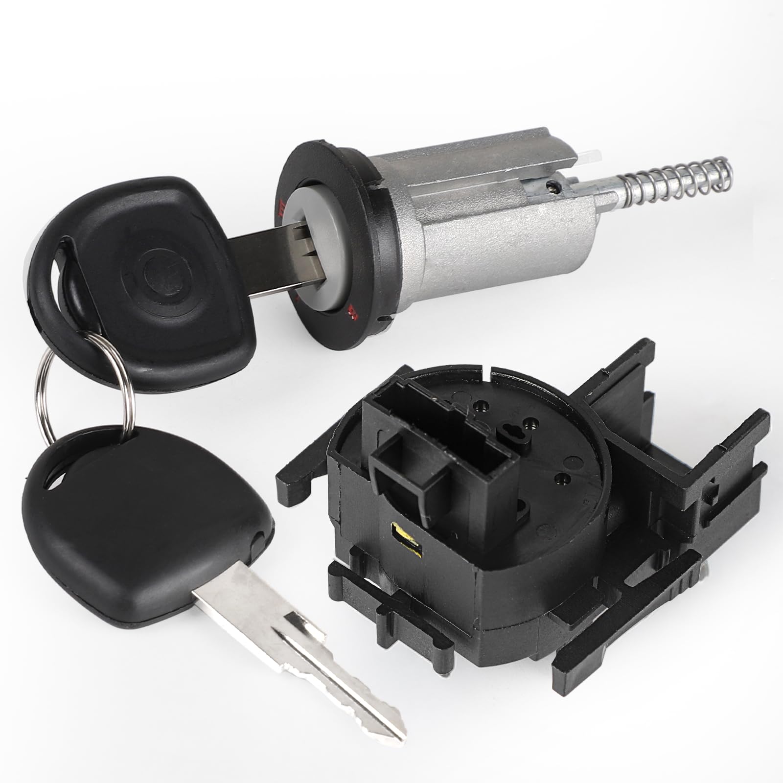 DBREAKS Interruttore di Blocco dell'accensione con Chiavi 9115863 90511999 Compatibile con Vauxhall Tigra B Combo C Meriva-A Corsa-C, Serratura di Sicurezza e Chiavi