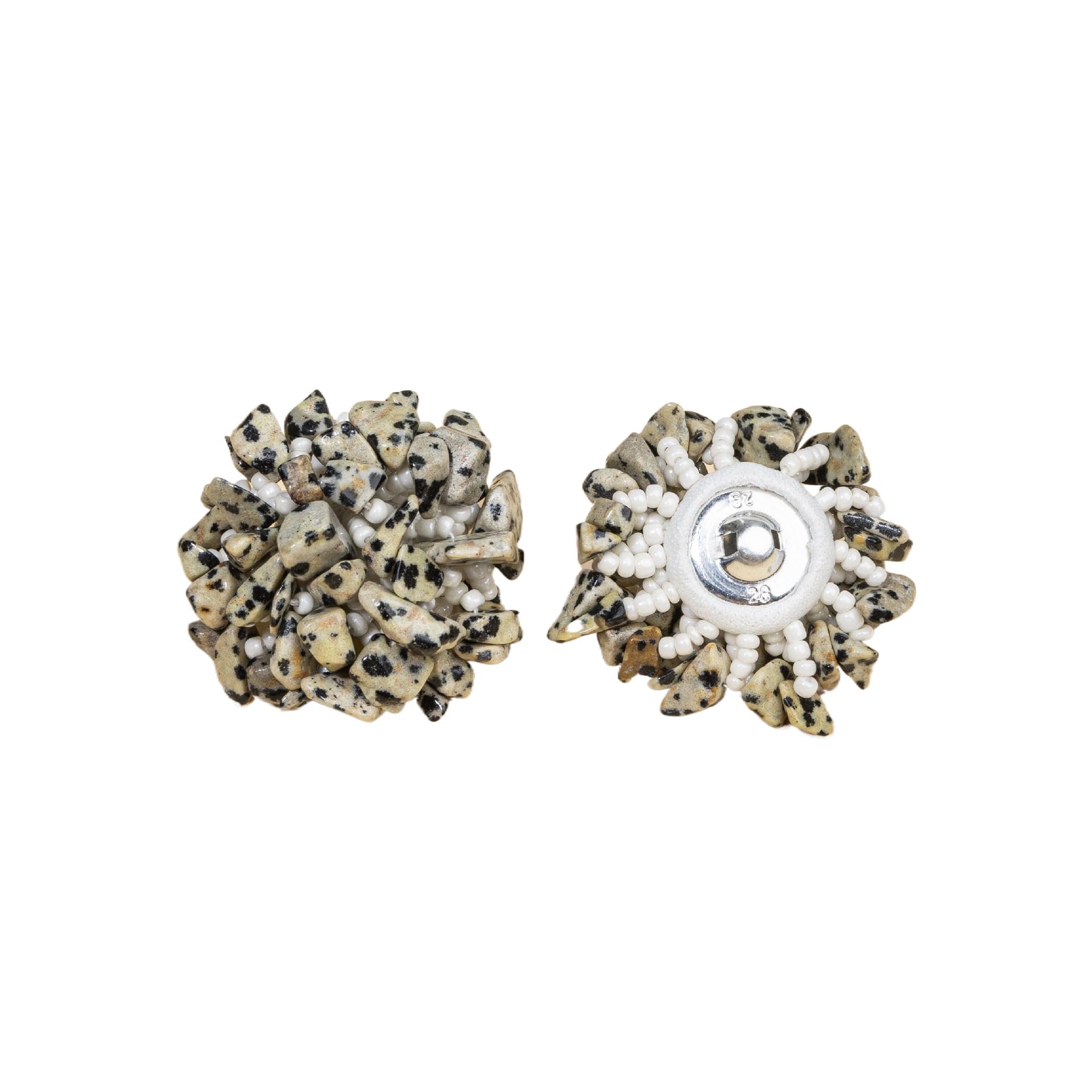 Lationday Handmade Natural Stone Buttons, Unique Irregular Design for Coats, Dresses, Suits, and Sweaters - Embellished Craft Accessories