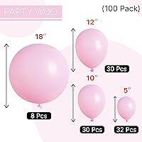 Vista 27 de PartyWoo Nude Balloons 100pcs 12 Inch Apricot Boho Fall Neutral Latex Helium Balloons for Graduation Wedding Anniversary Birthday Boy Baby Shower