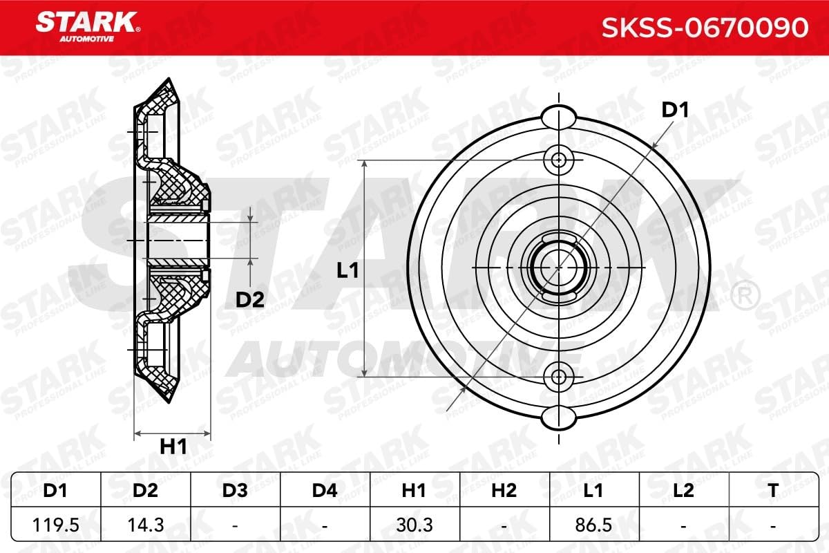 SKSA-0132654 STARK Amortisseur Essieu arrière, Pression de gaz, Système SKSA-0132654 STARK Amortisseur Essieu arrière, Pression de gaz, Système