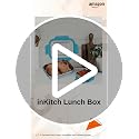 Image of Leak Proof Airtight Stainless Steel Lunch Box for Kids, 540ML + 90ML Snack Box Set, Steel Tiffin Box for School, Office & Picnic, Food Grade Durable Easy Carry Lunch Container
