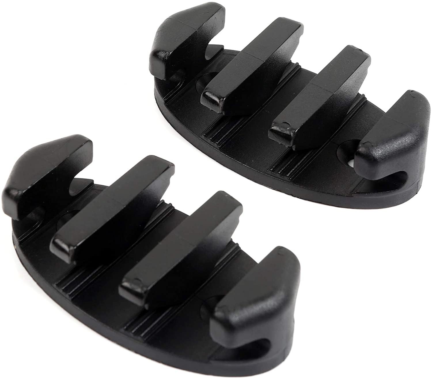 Taquets zigzag de 8,9 cm avec blocage rapide sans nœud pour cordage kayak