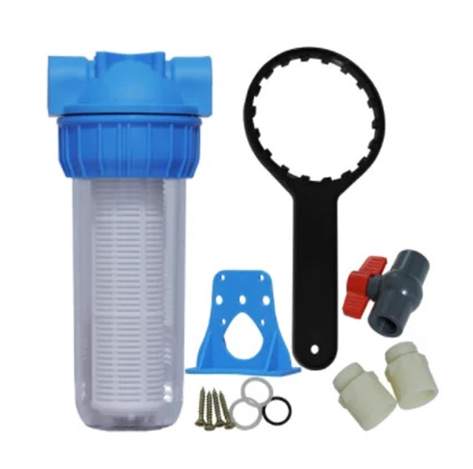Kogedss Filter Proportional Pump Fertilizer Injector Pump Water Power Dosing Pump Fertilizer Dispenser Injector Dosing Mix Chemical Injector(Filter)