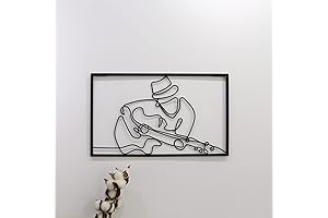 FKKA Metal Guitar Art: A Captivating Symphony of Metal for Your Walls