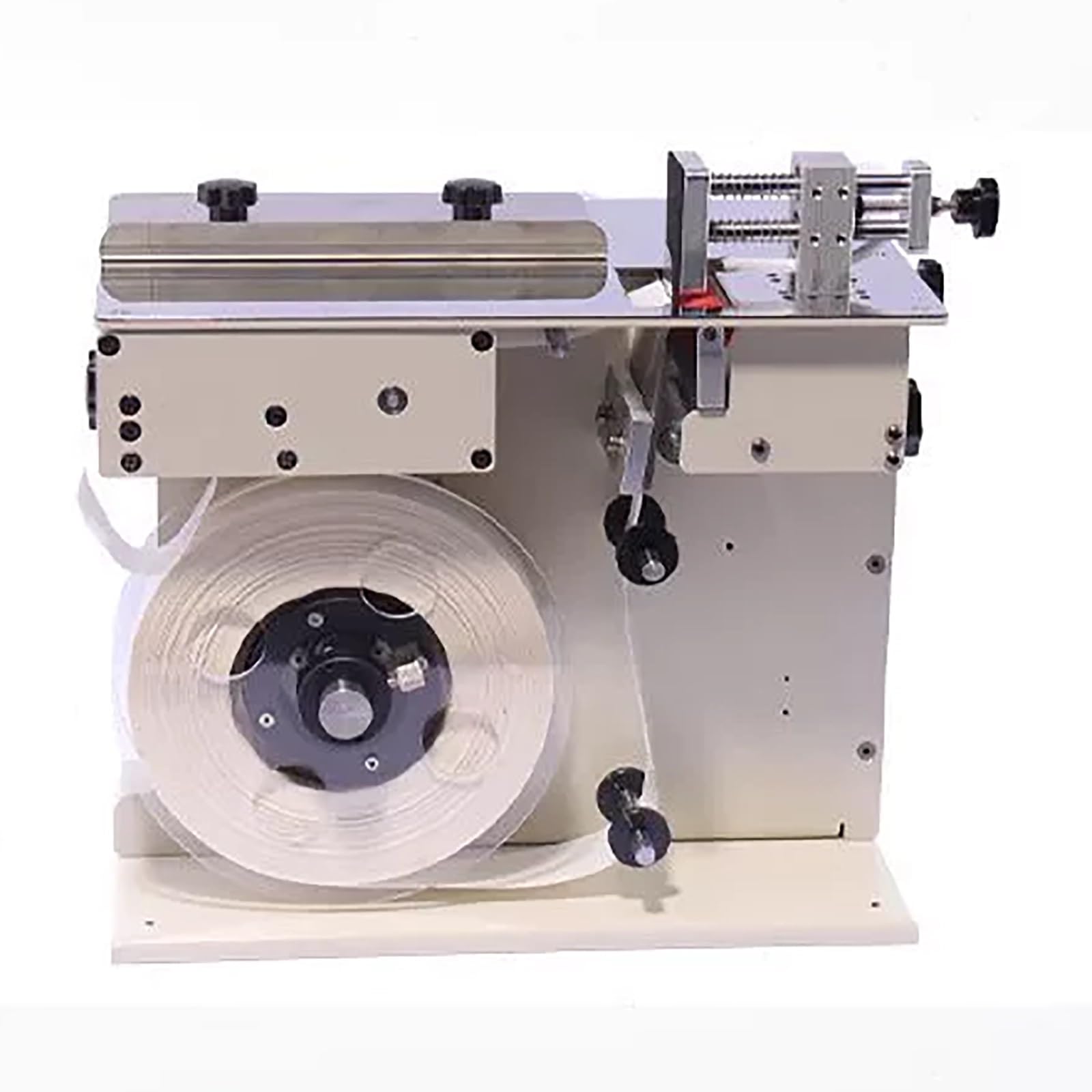 Etichettatrice Automatica ad Angolo retto 2 in 1 + Etichettatrice pelabile, Etichettatrice ad Angolo - Regolazione velocità/Lunghezza, Touch Screen + Corpo in Metallo