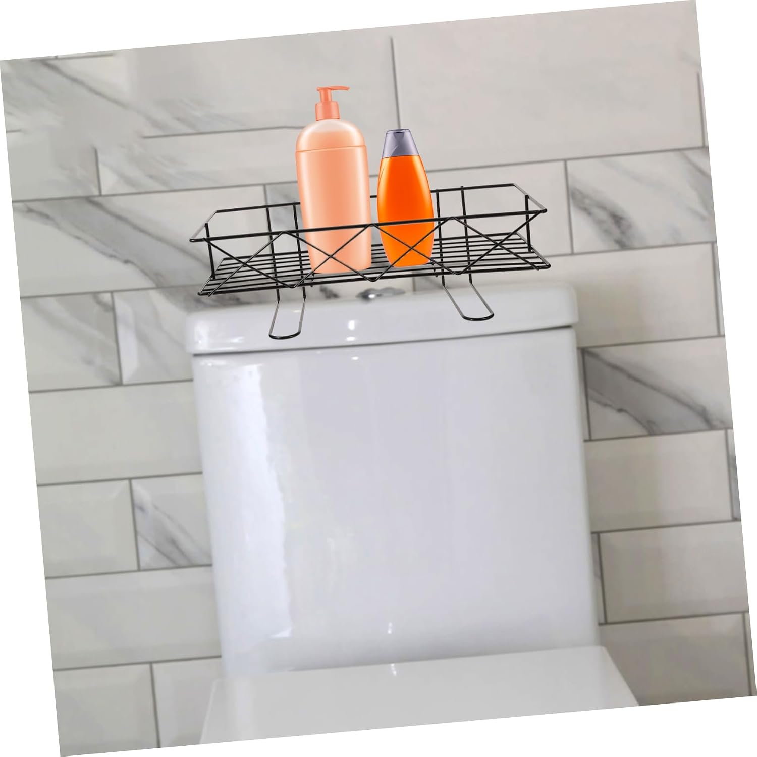 No Punching Toilet Rack Above Toilet Shelves Bathroom Organizer Storage Shelf