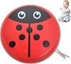 Yoyo, Ladybug Yoyo with String Portable Cute Ladybug Pattern Wooden Kids Eduational Fun Toddler for Hands-On Skills & Flexibility Development Thoughtful for Toddlers