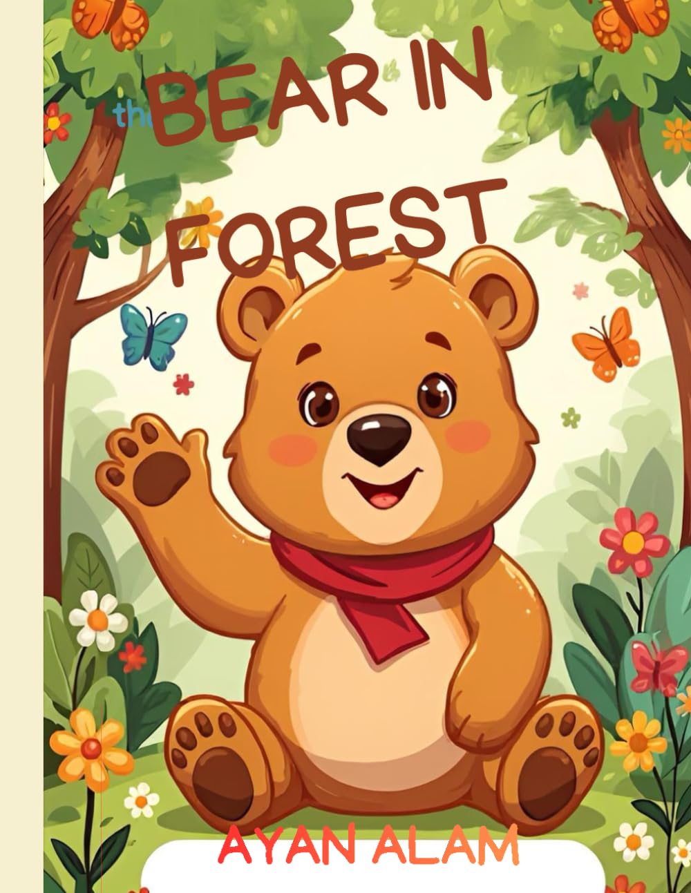 Bear Coloring Book for Kids Cute Baby Bears, Forest Adventures & Fun Wildlife Scenes for Stress-Free Coloring