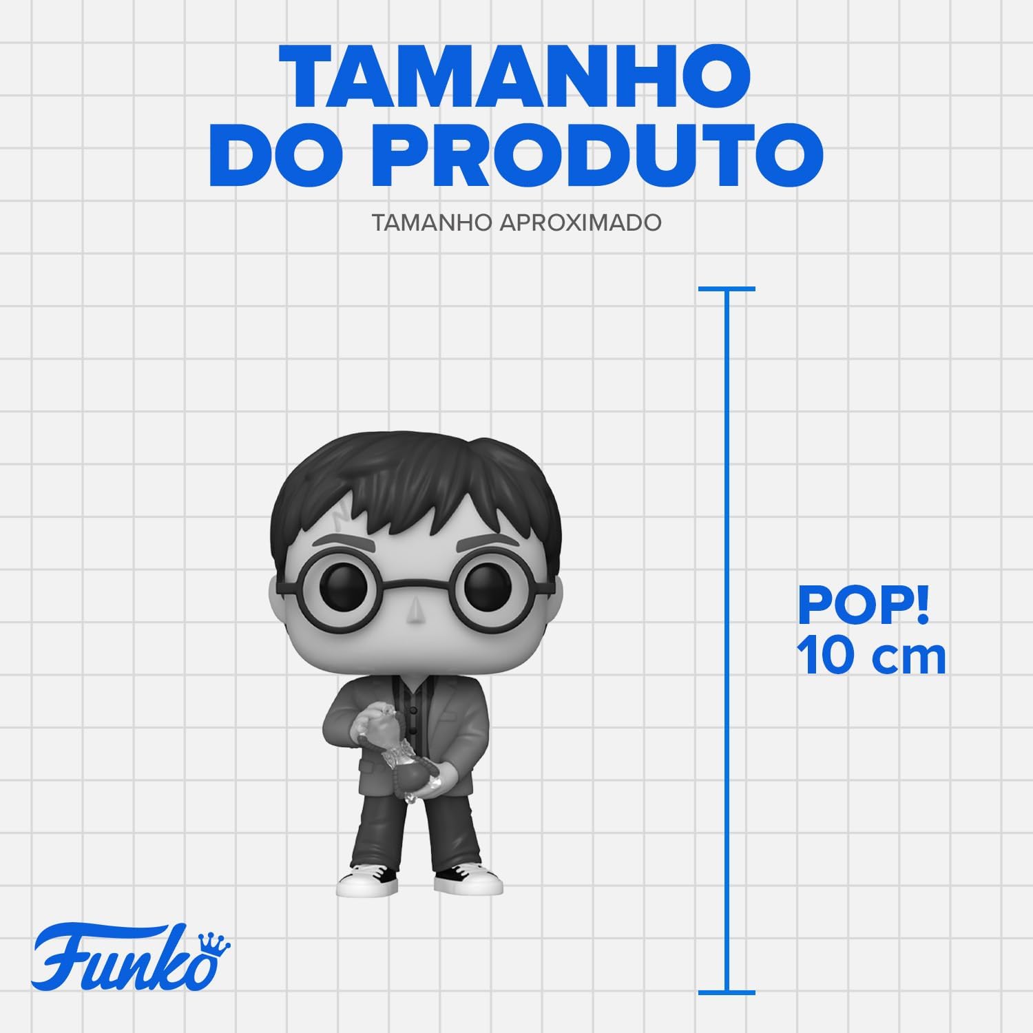 Candide, Boneco, Funko POP! Harry com Ampulheta, Harry Potter 6-10 cm